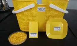 苏姆龙颜料色母粒 新产出一款最新流行爆款单品亮黄色色母粒2050